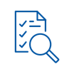 Victoria Police - audit - blue on transparent background